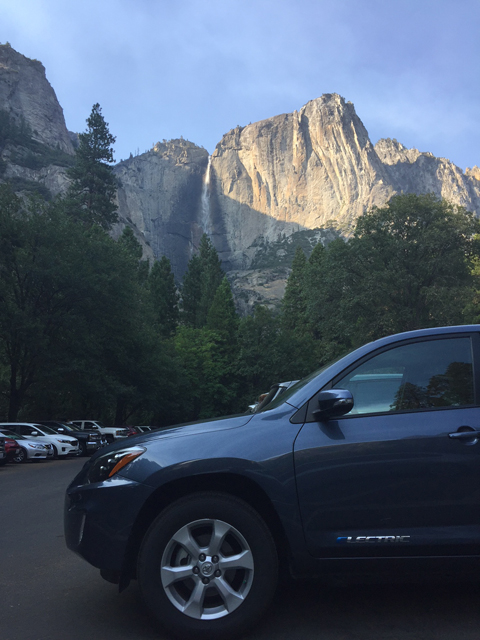 Visiting Yosemite Valley in 2017.