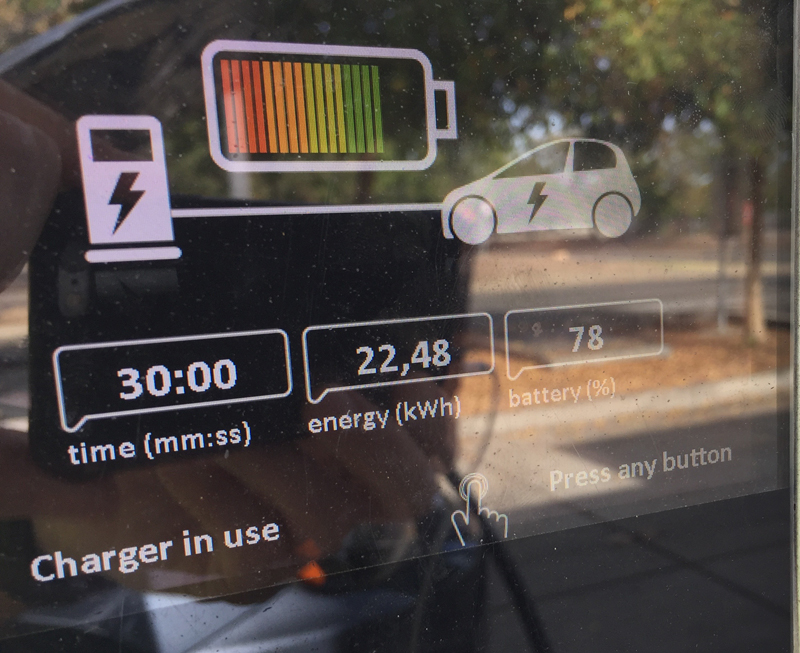 A 30 minute DC charge session delivered over 22 kWh to my battery pack.