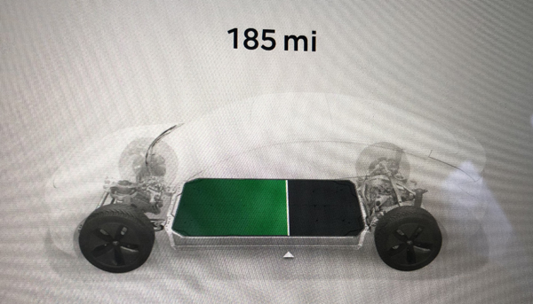 2019 tesla model 3 battery charge time