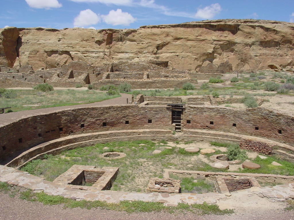 Image of the Chaco Canyon park from the National Park Service website.