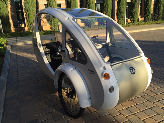 Elf deals bicycle car